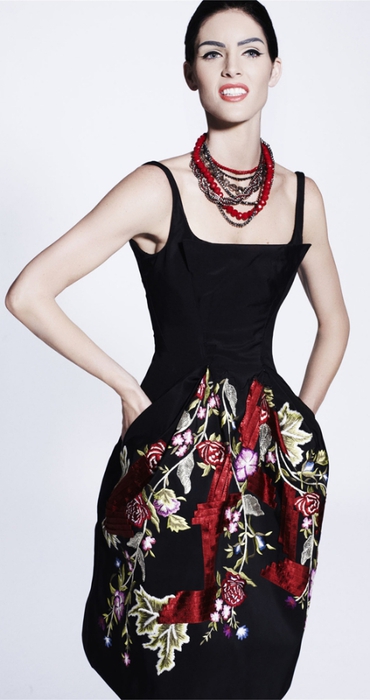 Zac Posen Pre-Fall 2012 (370x700, 145Kb)
