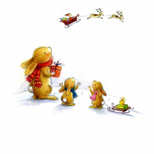 11.27035.512.rabbit family,santa003 (512x511, 58Kb)
