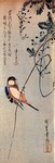  Ando Hiroshige 1797-1858 - A bird on a wisteria (136x400, 23Kb)