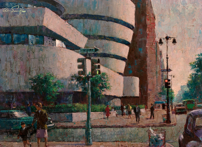 Guggenheim Museum Exterior (700x511, 536Kb)