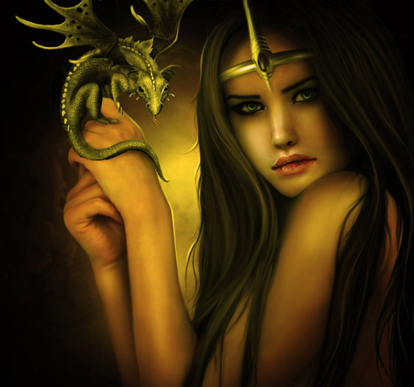 the_girl_and__the_dragon_by_elenadudina-d3er4m3 (600x562, 59Kb)