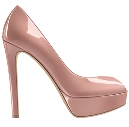 Dior Miss Dior grey satin peep-toe platform pumps (415x408, 46Kb)