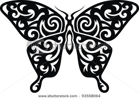 stock-vector-the-stylized-image-of-the-butterfly-in-the-form-of-a-tattoo-93558064 (450x321, 48Kb)