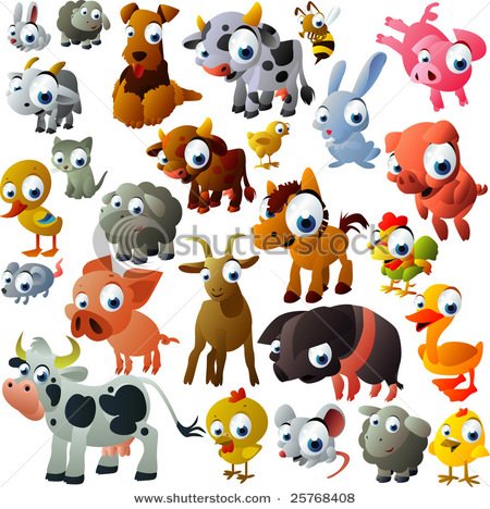 stock-vector-extra-big-set-of-farm-animals-25768408 (450x468, 121Kb)