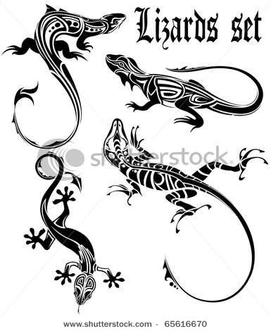 stock-vector-lizards-set-tattoo-65616670 (385x470, 52Kb)