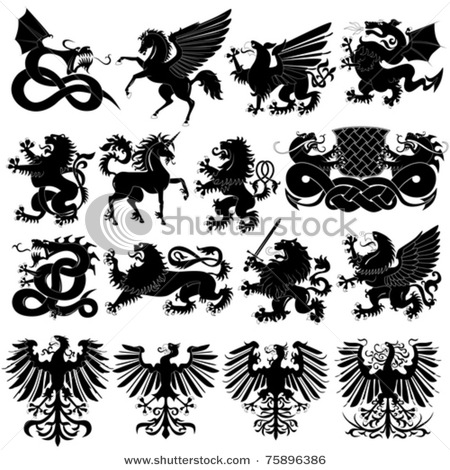 stock-vector-vector-set-of-heraldic-animals-75896386 (450x470, 88Kb)