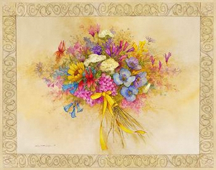 CSW0403~Wildflower-Arrangement-I-Posters (435x342, 126Kb)