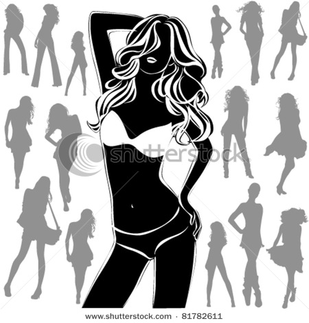 stock-vector-a-lot-of-vector-black-silhouettes-of-beautiful-women-on-white-background-81782611 (450x470, 53Kb)