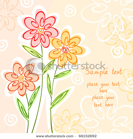 stock-vector-card-with-stylized-flowers-66152692 (450x470, 95Kb)