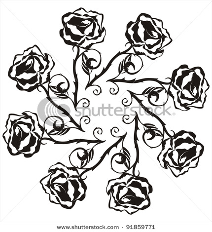 stock-vector-decorative-vector-rose-flowers-in-circle-on-white-background-91859771 (430x470, 77Kb)