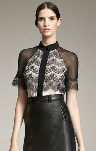 Jason Wu Blouse with Lace Overlay (309x487, 98Kb)