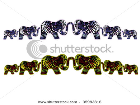 stock-vector-ethnic-pattern-of-elephants-in-different-colors-on-a-white-background-35983816 (450x338, 58Kb)