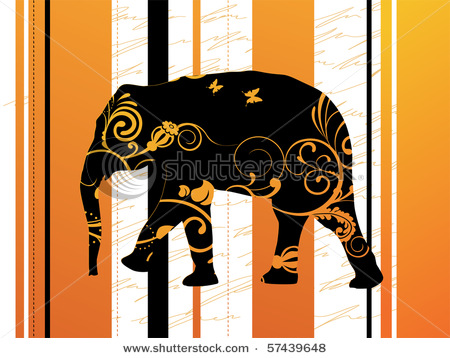 stock-vector-ornamental-elephant-57439648 (450x358, 82Kb)