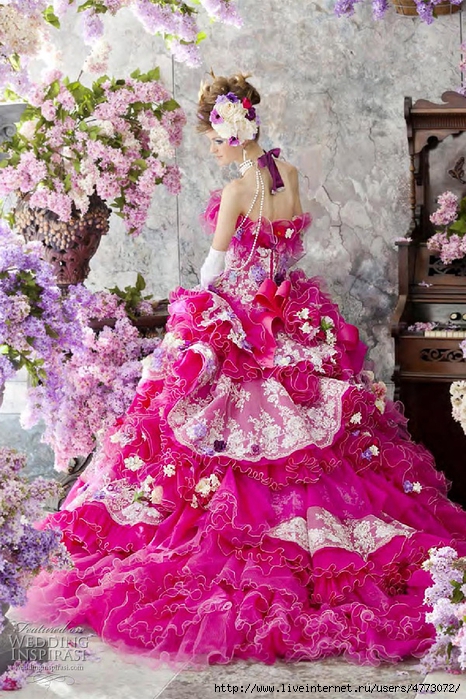 fuschia-wedding-dresses (466x700, 374Kb)