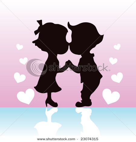 stock-vector-silhouette-couples-kissing-and-holding-hands-23074315 (450x470, 39Kb)