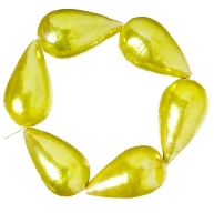 Amanda Pearl  Chartreuse Gobstopper Pearl Bracelet (193x192, 28Kb)