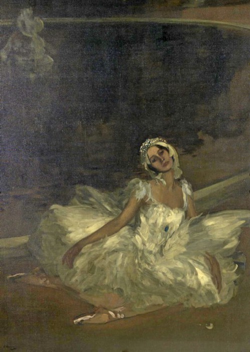 Умирающий лебедь картина