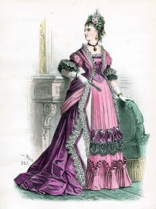 1873 France, LÉlégance Parisienne (522x700, 153Kb)
