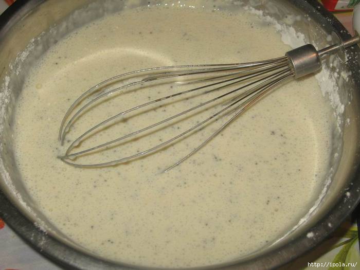 Рецепт длинных мака с сковородкой маслом нитками. Блины с сахаром и маслом на сковороде