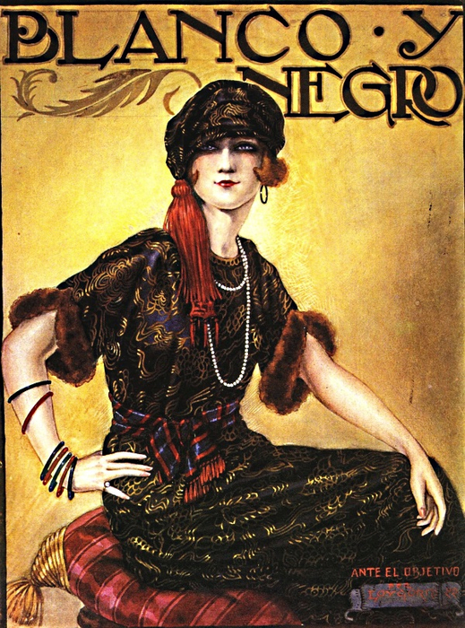 Blanco y Negro. Ante el objetivo (1922) (519x700, 542Kb)