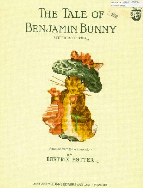 Green Apple GRE-552 - Beatrix Potter -The Of Benjamin Bunny (472x619, 196Kb)