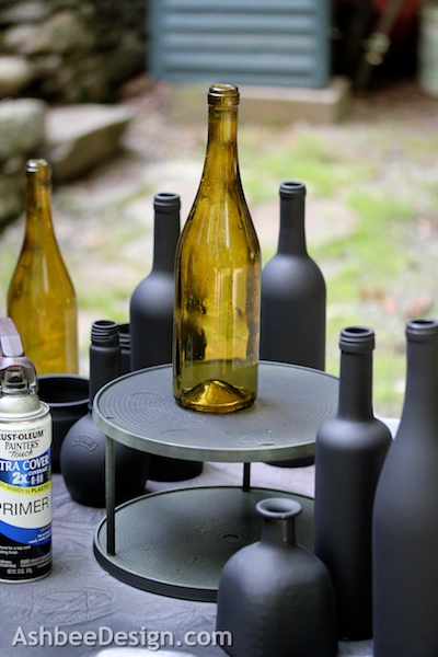Декоративные винные бутылки своими руками (6) (400x600, 204Kb)