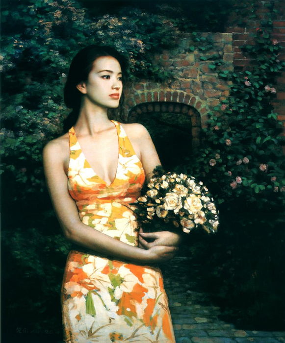Девушки Xie Chuyu13 (581x700, 456Kb)