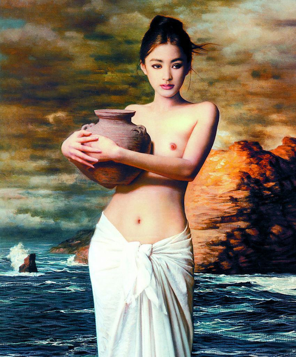 Девушки Xie Chuyu 14 (581x700, 538Kb)
