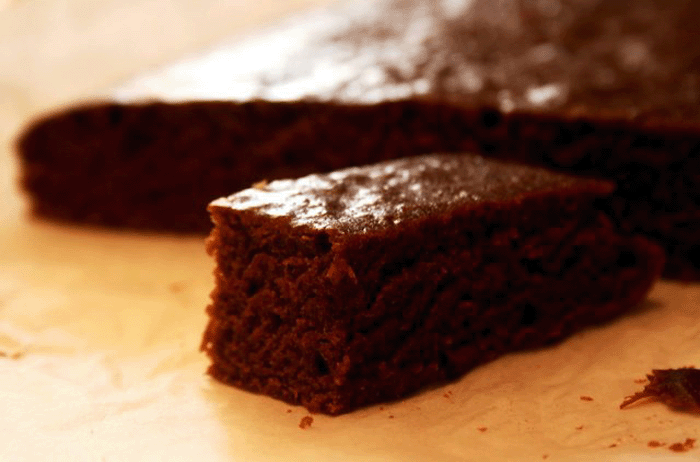 Как приготовить Шоколадный кекс с карамельным кремом просто рецепт пошаговый