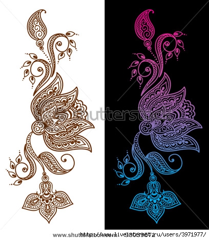 stock-vector-abstract-floral-pattern-or-tattoo-93039571 (408x470, 142Kb)