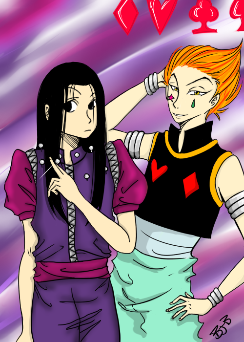 hisoka_and_illumi_by_loveforkuja-d4eqhoo (500x700, 341Kb)