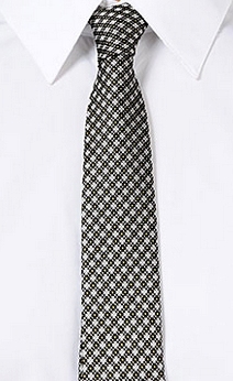John Varvatos Skinny Tie With Abstract Tie (212x346, 60Kb)