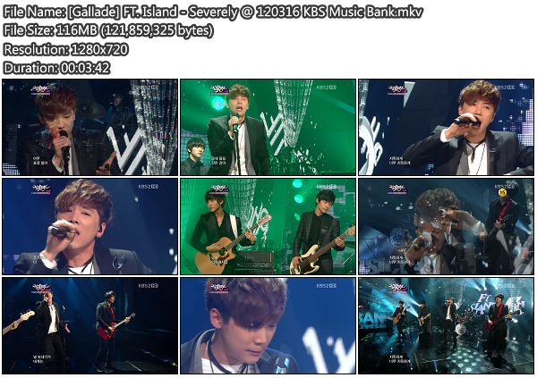 FT. Island - Severely @ 120316 KBS Music Bank (600x423, 373Kb)