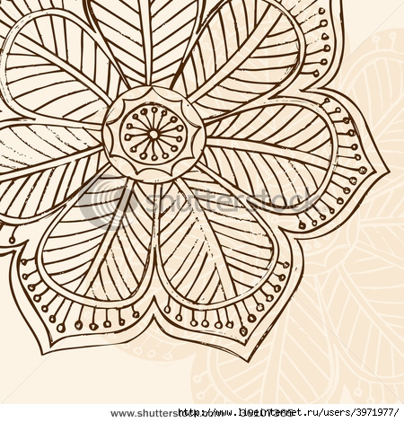 stock-vector-hand-drawn-sketchy-henna-doodle-flower-vector-illustration-36107365 (450x470, 229Kb)