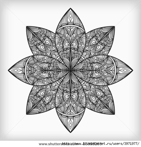 stock-vector-vector-abstract-highly-detailed-monochrome-flower-85388263 (450x470, 145Kb)
