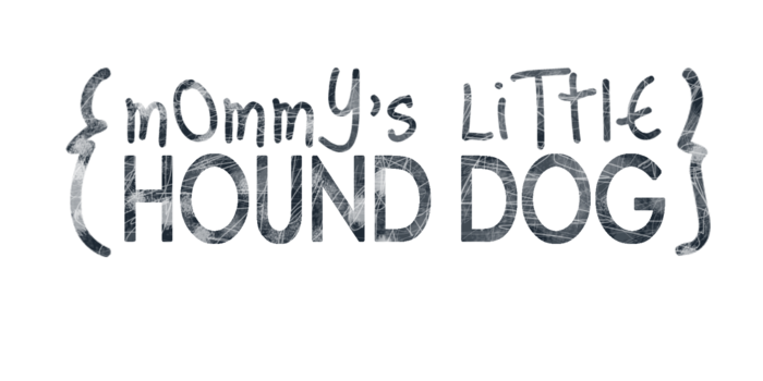 scrappynat_doggie_wordart_hound dog distressed (700x350, 99Kb)