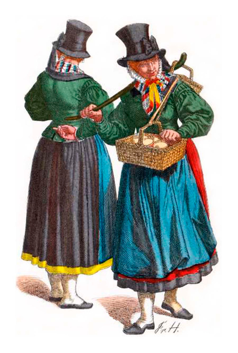 Holstein- Butterhändlerinnen, 1840  (472x700, 306Kb)