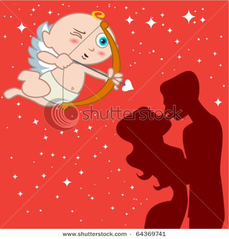 stock-vector-eros-with-couple-64369741 (450x470, 62Kb)