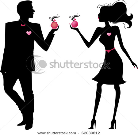 stock-vector-silhouette-of-a-man-and-a-woman-with-perfume-in-the-hands-of-62030812 (450x444, 34Kb)