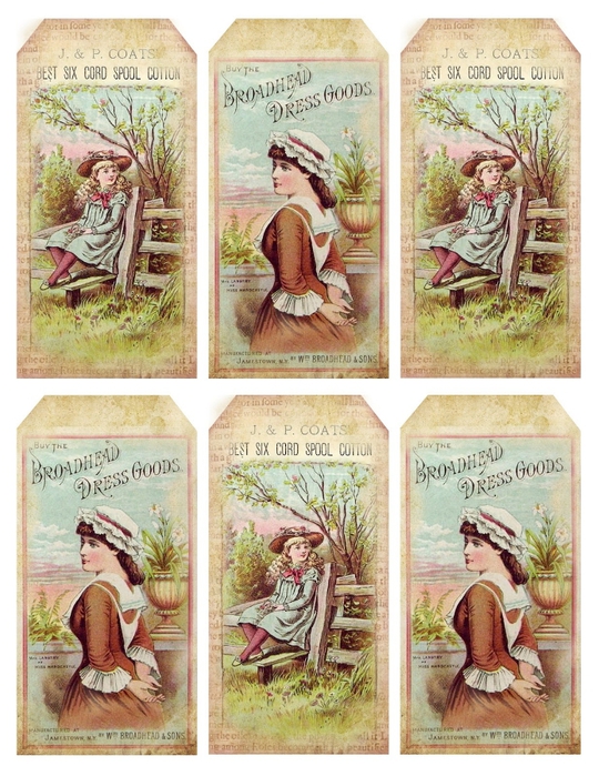 1880's pretty advertisement tags ~ lilac-n-lavender (540x700, 337Kb)
