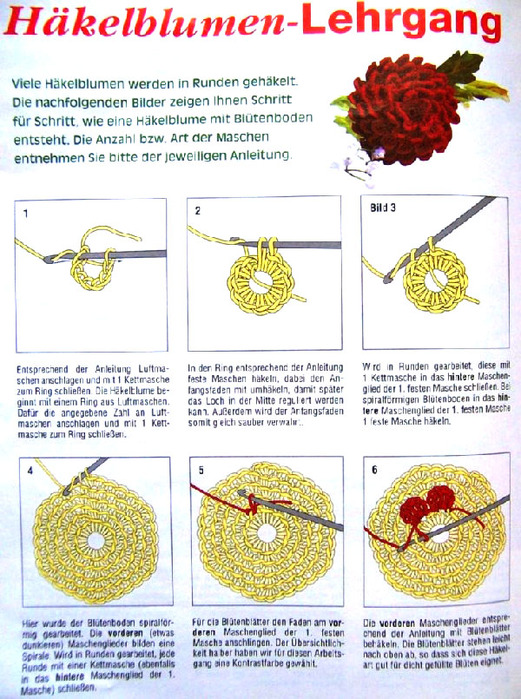 вязание крючков объемного цветка (521x700, 175Kb)