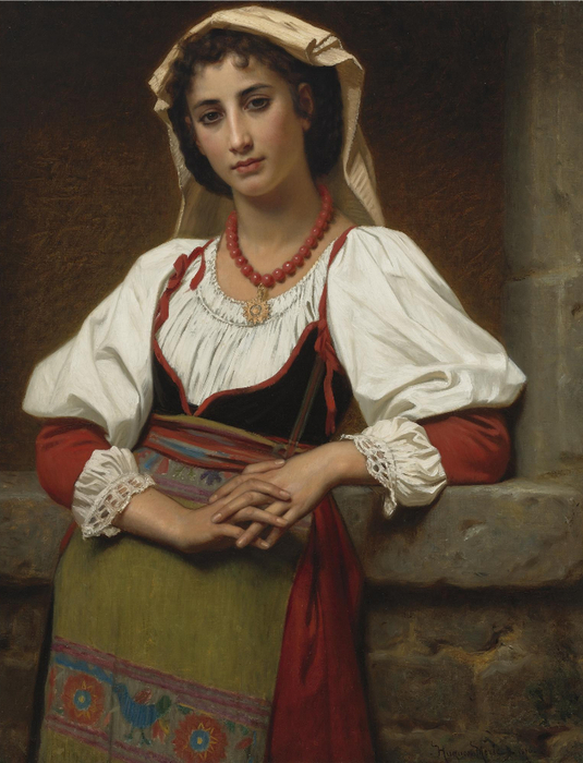 The Neapolitan Girl (535x700, 387Kb)