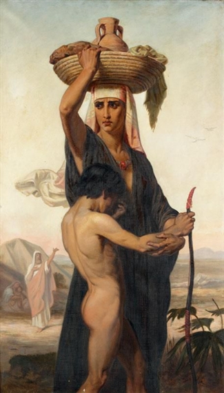 Abraham Banishing Hagar And Ishmael (325x570, 130Kb)