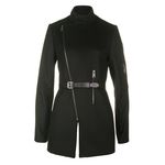 Превью Mcq Alexander Mcqueen Womens Asymmetrical Zip Black Wool Jacket (598x598, 20Kb)