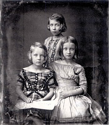 Gustav Oehme Three Young Girls 1845 (348x400, 54Kb)