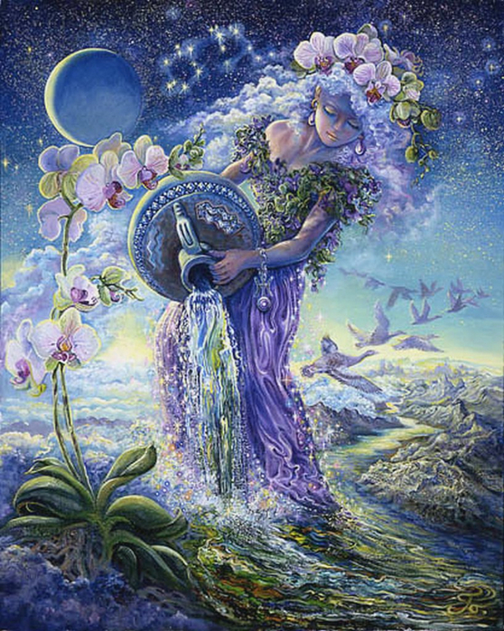 Josephine Wall_Aquarius (558x700, 552Kb)