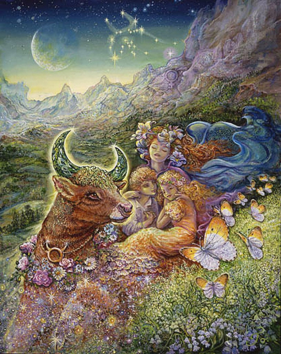 Josephine Wall_Taurus (556x700, 545Kb)