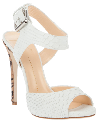 Giuseppe Zanotti snake skin & pony hair sandals (314x400, 58Kb)