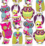  stock-vector-seamless-and-colourful-owl-pattern-96509047 (450x470, 196Kb)