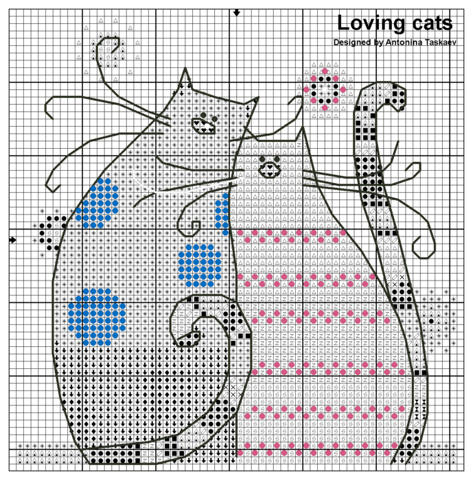 loving cats3 (689x700, 266Kb)
